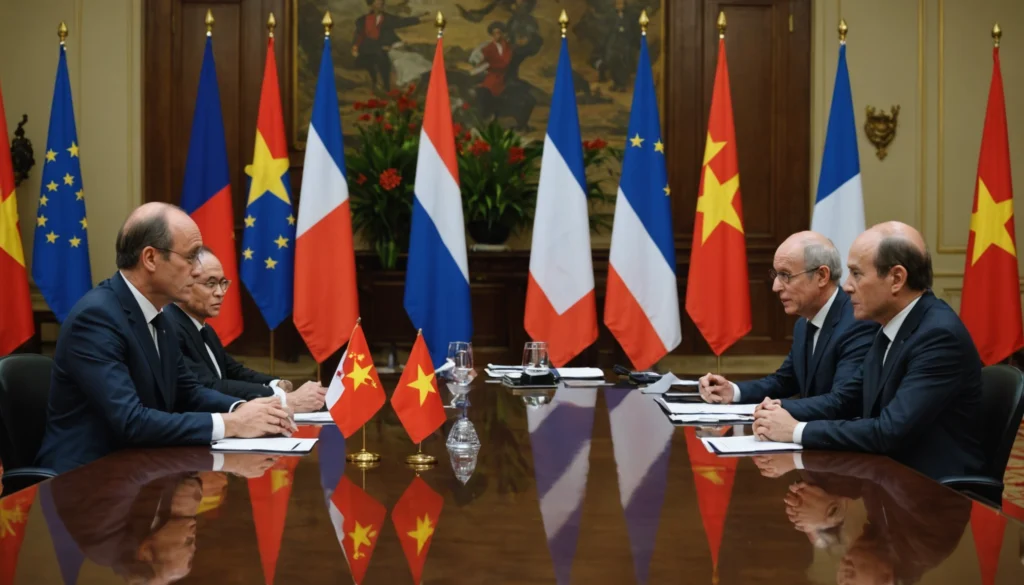 Relations actuelles France Vietnam